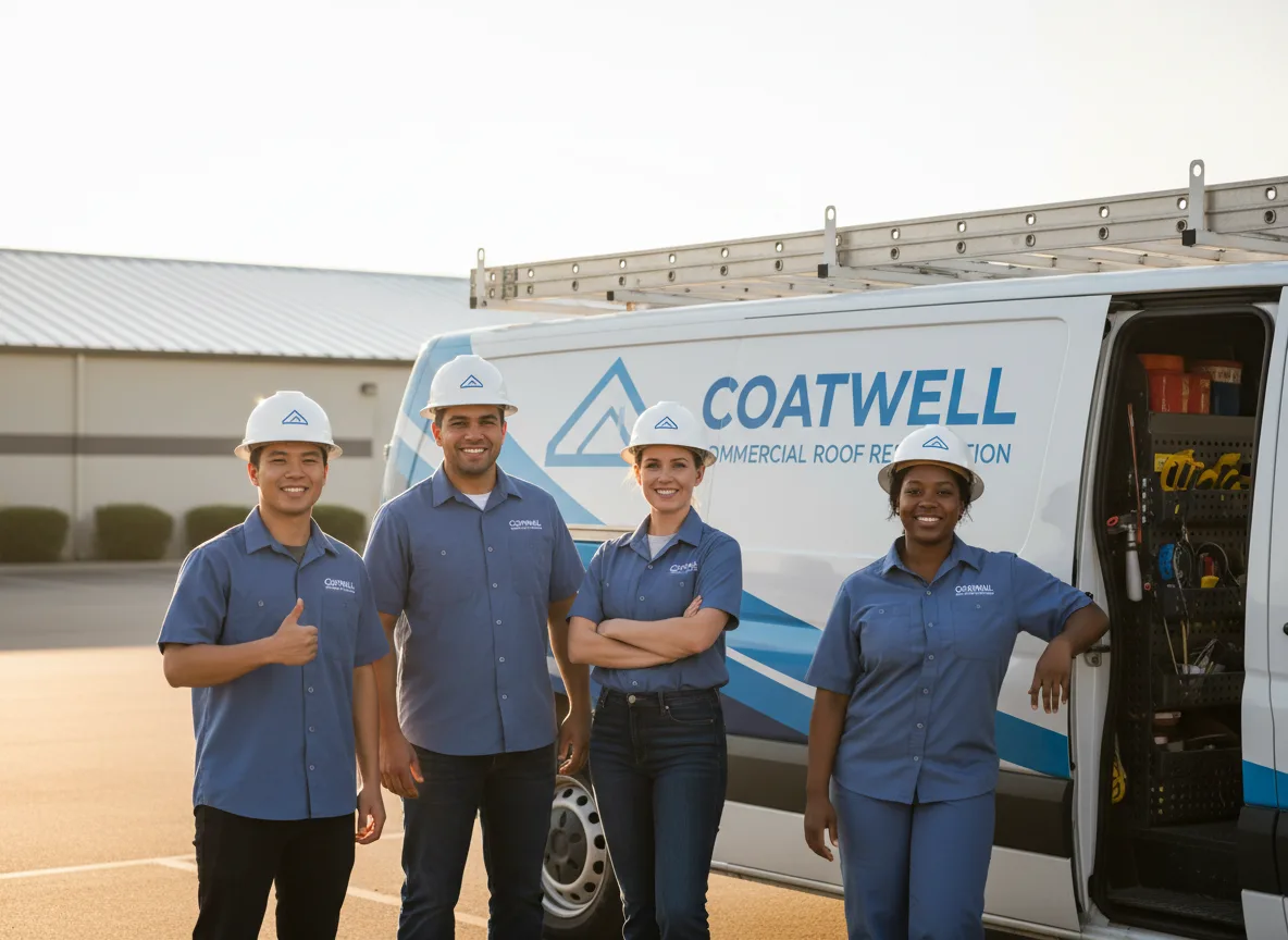 Commercial roof coating company in New London, IA